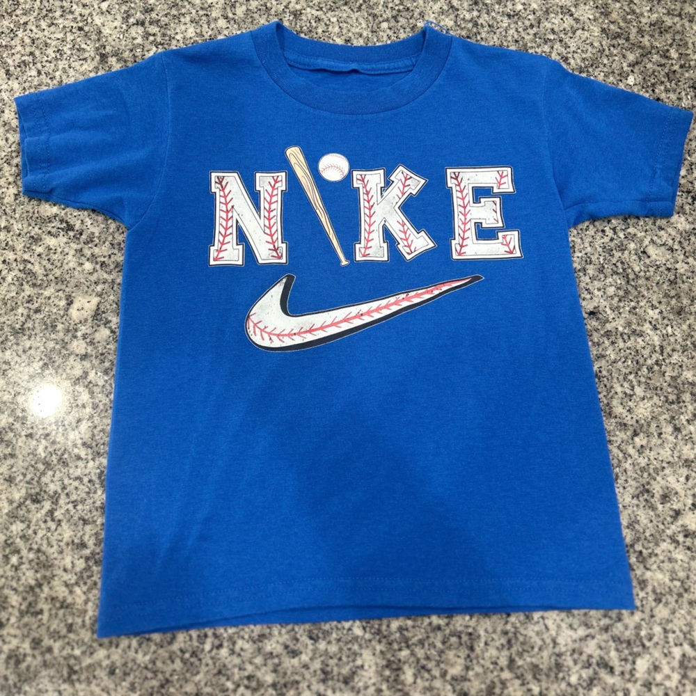 Kids Blue Graphic T-Shirt